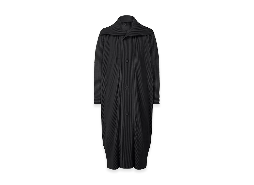 HOMME PLISSE ISSEY MIYAKE Monthly Colors January Long Coat "Black"