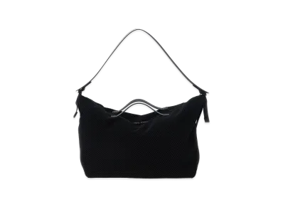 HOMME PLISSE ISSEY MIYAKE Pleats Duffel Bag "Black"
