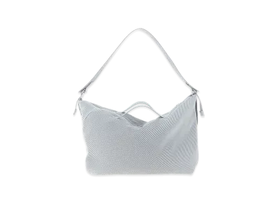 HOMME PLISSE ISSEY MIYAKE Pleats Duffel Bag "Light Blue"