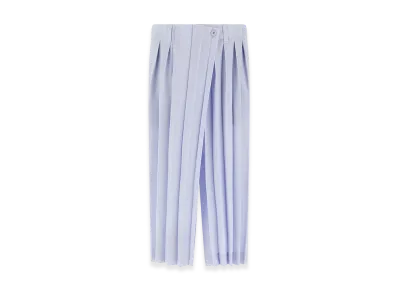 HOMME PLISSE ISSEY MIYAKE Edge Ensemble Pants "Light Blue"