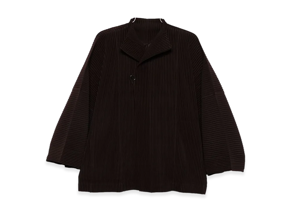 HOMME PLISSE ISSEY MIYAKE Wear Or Wrap Jacket "Brown"