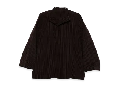 HOMME PLISSE ISSEY MIYAKE Wear Or Wrap Jacket "Brown"