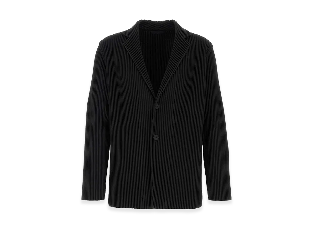 HOMME PLISSE ISSEY MIYAKE Polyester Blazer "Black"