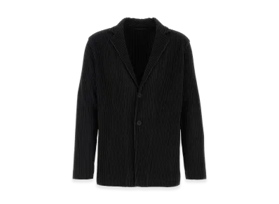 HOMME PLISSE ISSEY MIYAKE Polyester Blazer "Black"