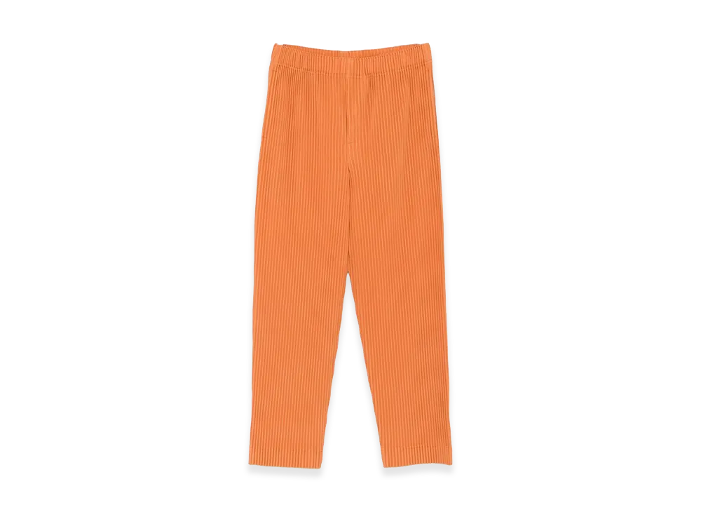 HOMME PLISSE ISSEY MIYAKE Trousers "Orange"