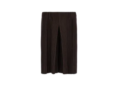 HOMME PLISSE ISSEY MIYAKE tailored Pleats 2 Bermuda Shorts "Brown"