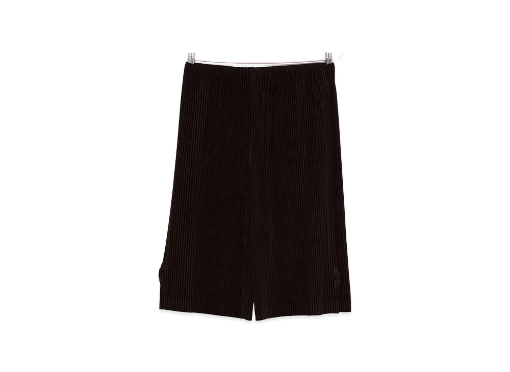 HOMME PLISSE ISSEY MIYAKE Wear Or Wrap Bermuda Shorts "Brown"