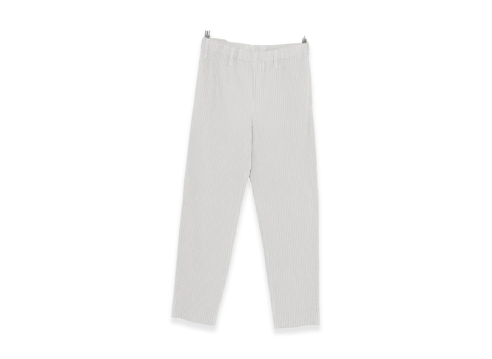 HOMME PLISSE ISSEY MIYAKE Trousers "Light Gray"