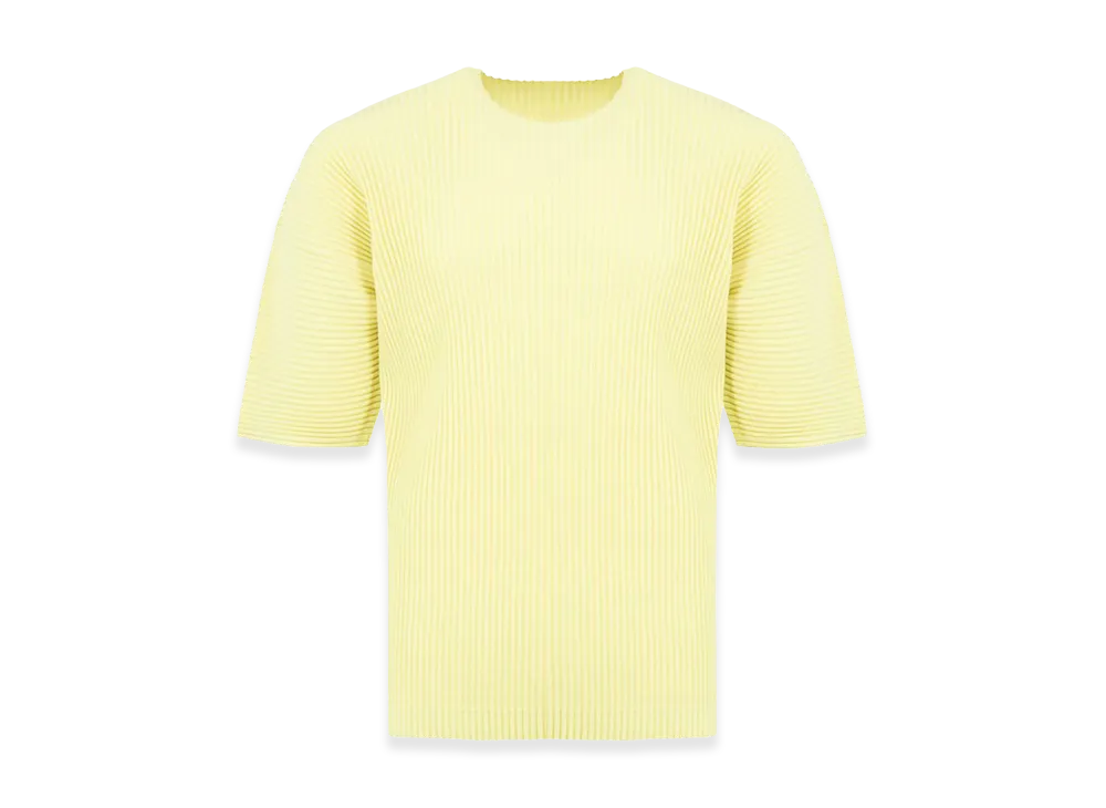 HOMME PLISSE ISSEY MIYAKE T-Shirts "Zucchini Yellow"