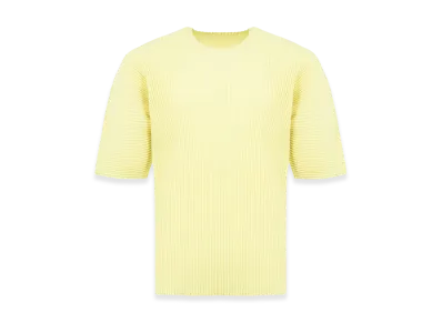 HOMME PLISSE ISSEY MIYAKE T-Shirts "Zucchini Yellow"