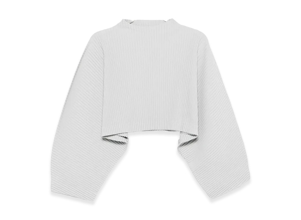 HOMME PLISSE ISSEY MIYAKE Top "Light Gray"