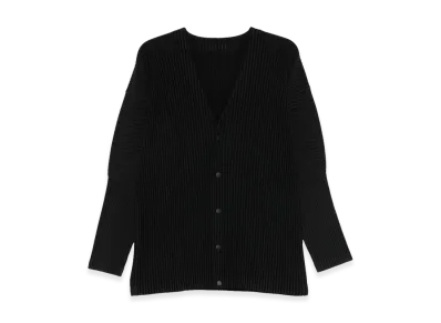 HOMME PLISSE ISSEY MIYAKE Cardigan "Black"