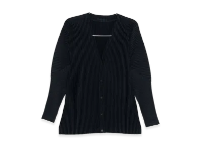 HOMME PLISSE ISSEY MIYAKE Cardigan "Dark Blue"