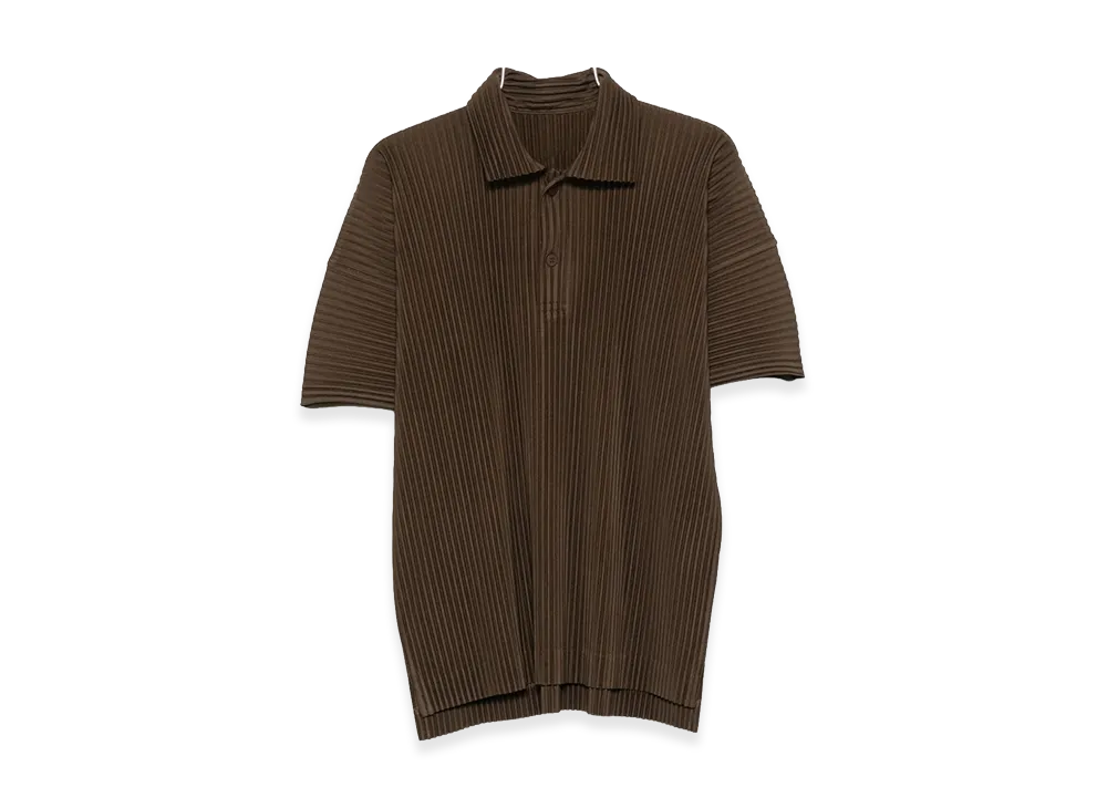 HOMME PLISSE ISSEY MIYAKE Shirt "Brown"
