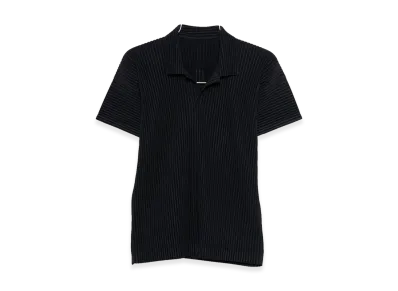HOMME PLISSE ISSEY MIYAKE Polo Shirt "Black"