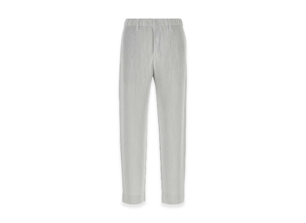 HOMME PLISSE ISSEY MIYAKE Ice Polyester Pant "White"