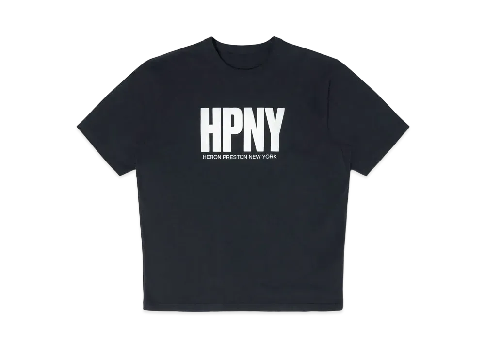 HERON PRESTON Reg Hpny SS Tee "Black"