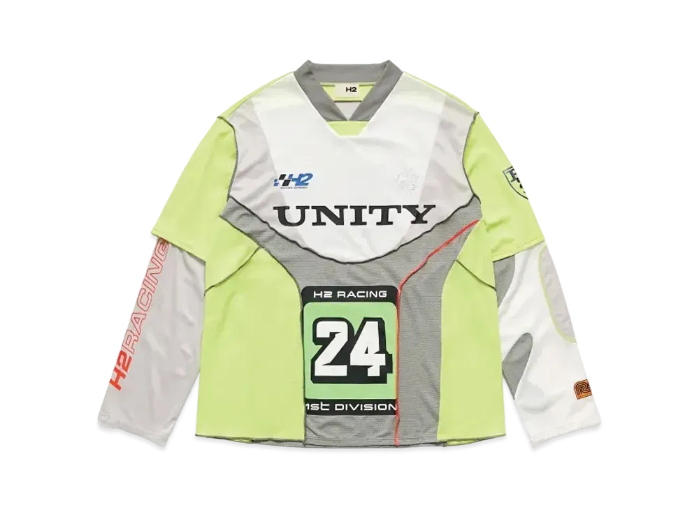 HERON PRESTON x H&M H2 Double Layer Mesh T-Shirt "Light Green"