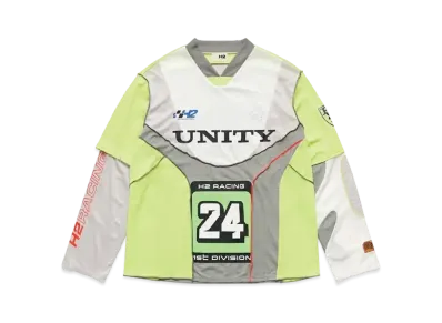 HERON PRESTON x H&M H2 Double Layer Mesh T-Shirt "Light Green"