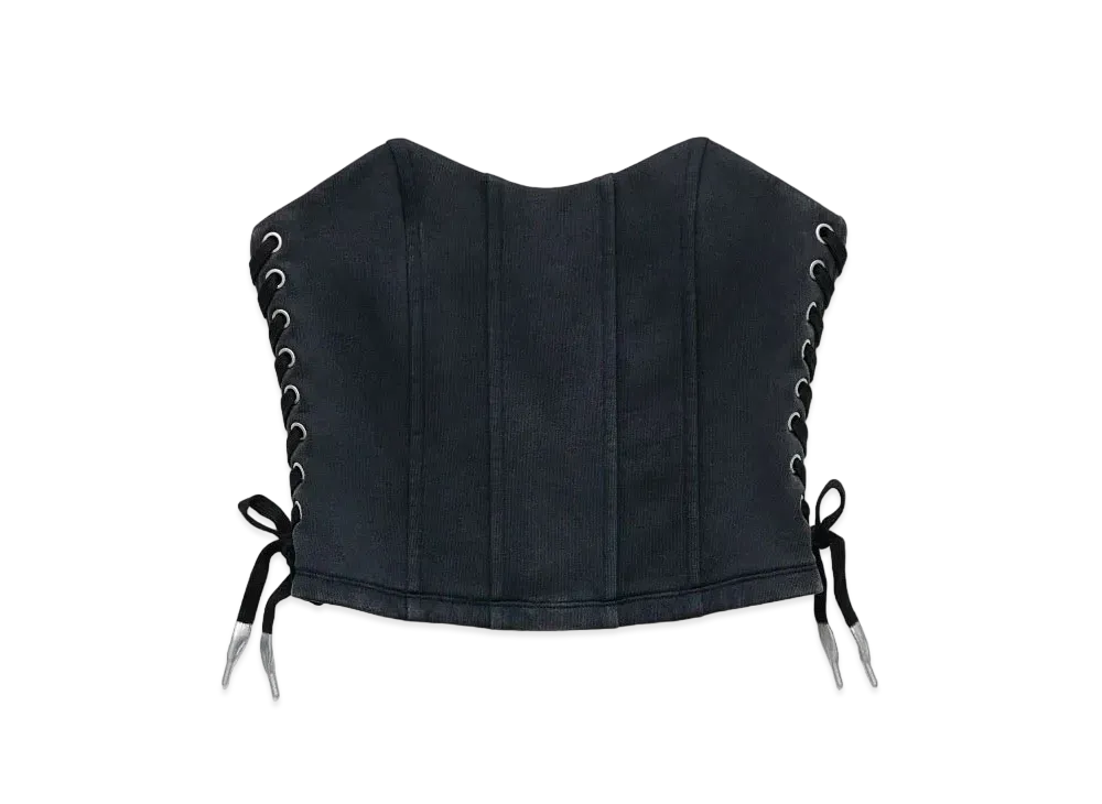 HERON PRESTON x H&M H2 Lace-Up Detail Corset Tops #1 "Black"