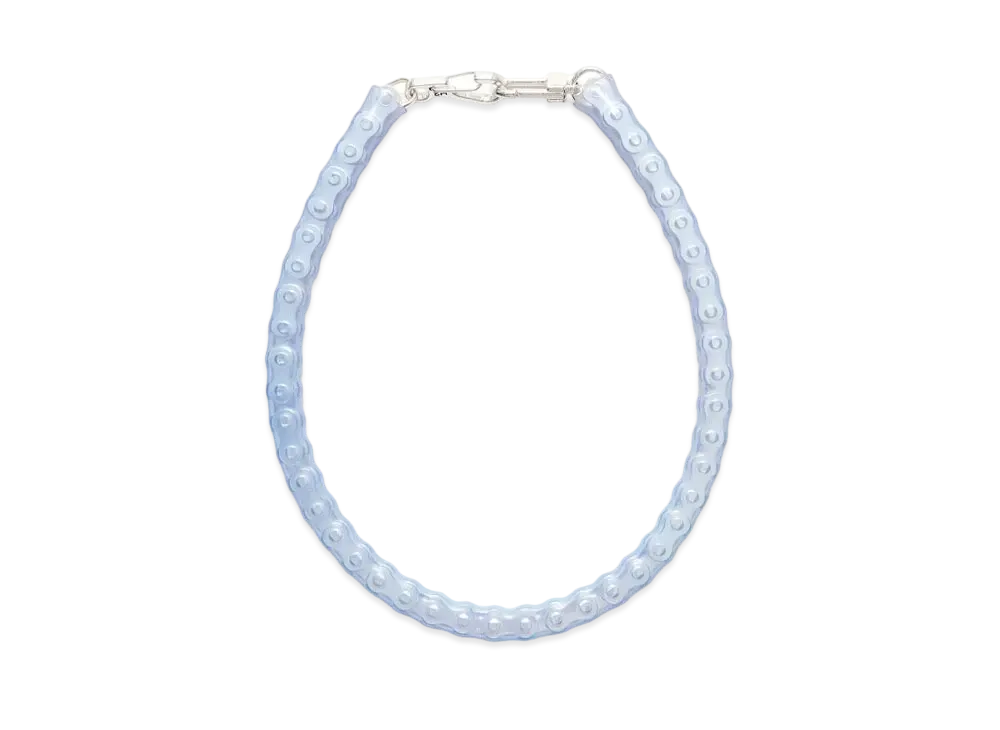 ヘロンプレストン x エイチアンドエム H2 バイクチェーン インスパイアード ネックレス "ライトブルー"