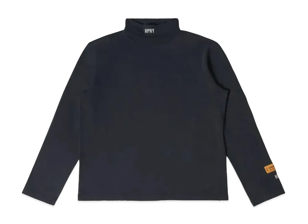 HERON PRESTON Hpny Emb Rollneck "Black"