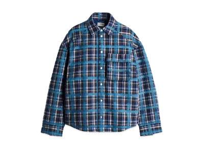 HERONPRESTON x H&M H2 Flannel Shirt Jacket "Blue/Check"