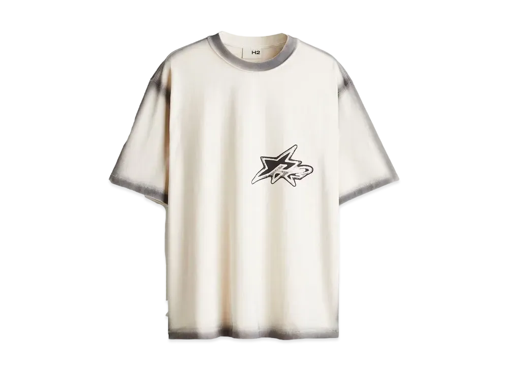 HERONPRESTON x H&M H2 Printed T-shirt "White/Black"