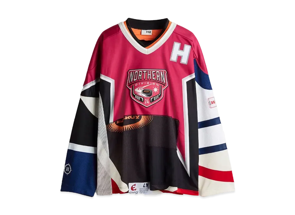HERONPRESTON x H&M H2 Long Sleeve Hockey Tops "Pink/Color Block"