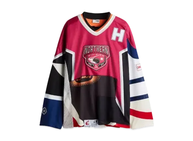 HERONPRESTON x H&M H2 Long Sleeve Hockey Tops "Pink/Color Block"