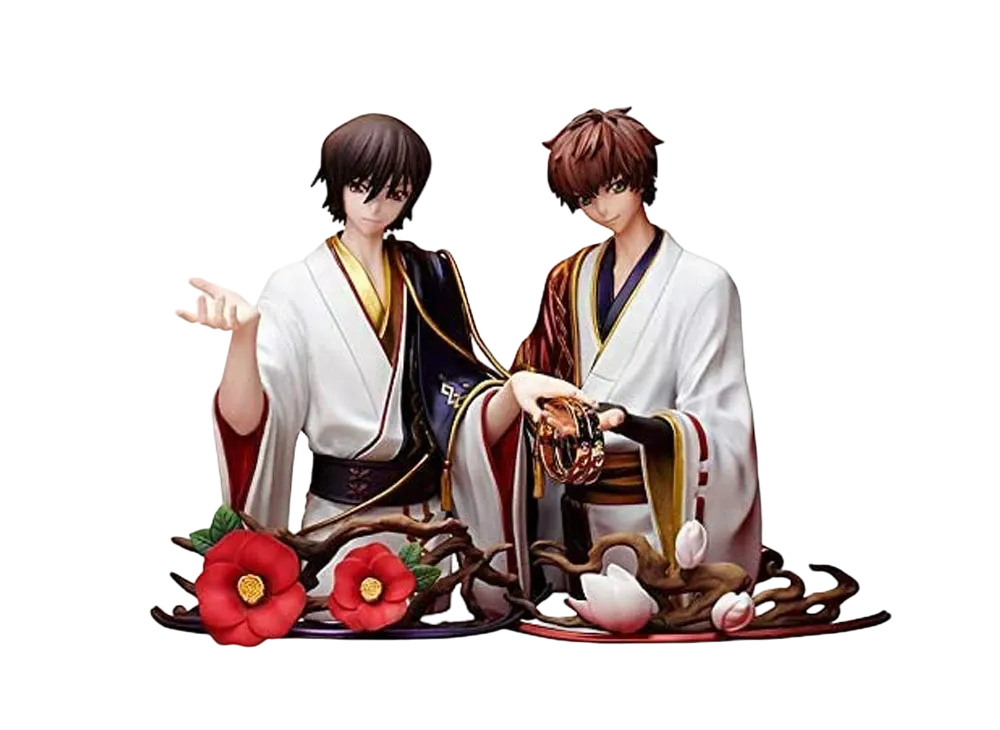 Statue and ring style: Lelouch Lamperouge & Suzaku Kururugi