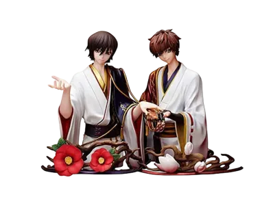 Statue and ring style: Lelouch Lamperouge & Suzaku Kururugi