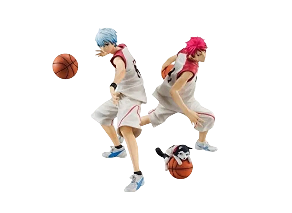 Kuroko's Basketball Figure Series: Kuroko, Akashi & Tetsuya #2 & Clear file Set LAST GAME ver.