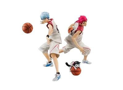 Kuroko's Basketball Figure Series: Kuroko, Akashi & Tetsuya #2 & Clear file Set LAST GAME ver.