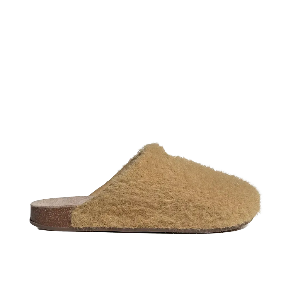 adidas Women's Adimule Slides "Golden Beige"