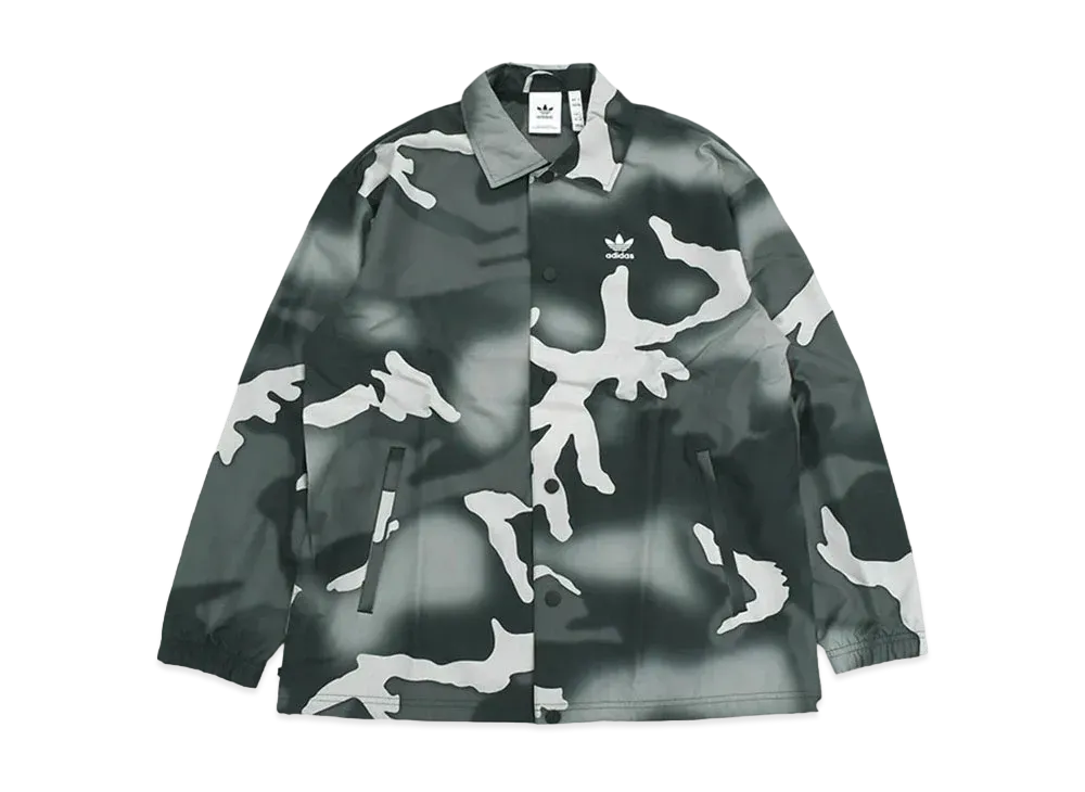 adidas Jacket Men's Camo Coach Jacket "Black Camo"