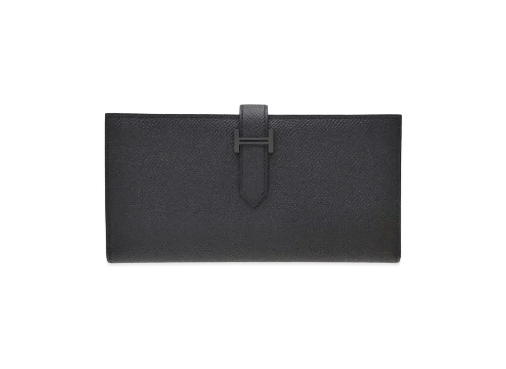 Hermes Bearn Soufflet Veau Epsom "Monochrome So Black"