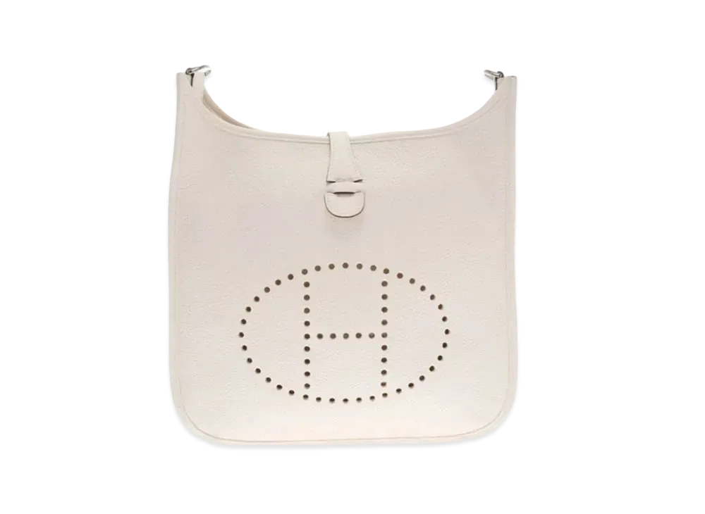 Hermes Evelyne 3 Taurillon Clemence "Nata/Silver"