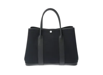 Hermes Garden Party Toile H Negonda "Noir/Silver"
