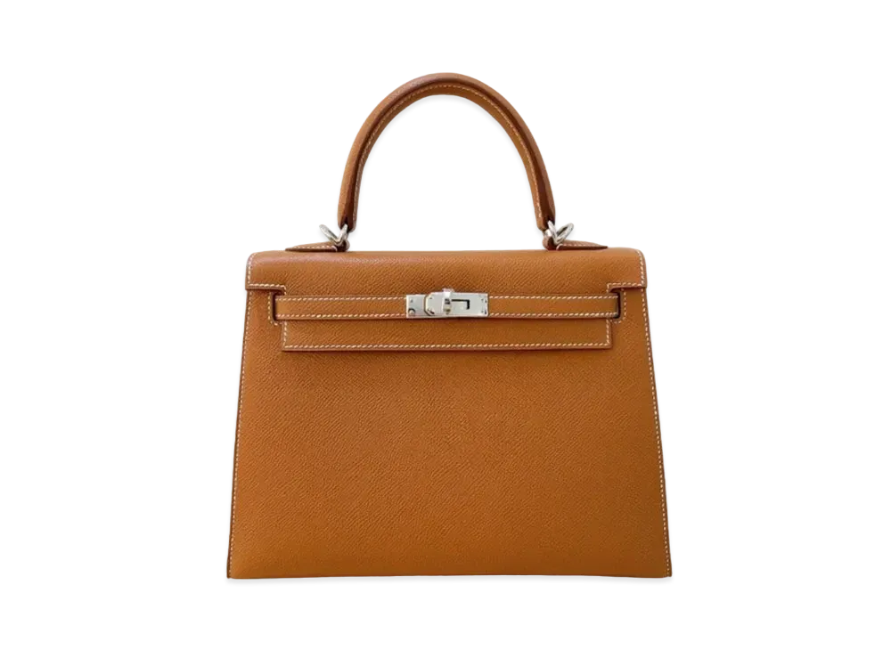 Hermes Kelly Sellier Veau Epsom "Gold//Silver"