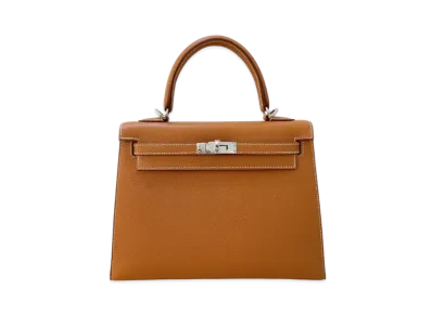 Hermes Kelly Sellier Veau Epsom "Gold//Silver"