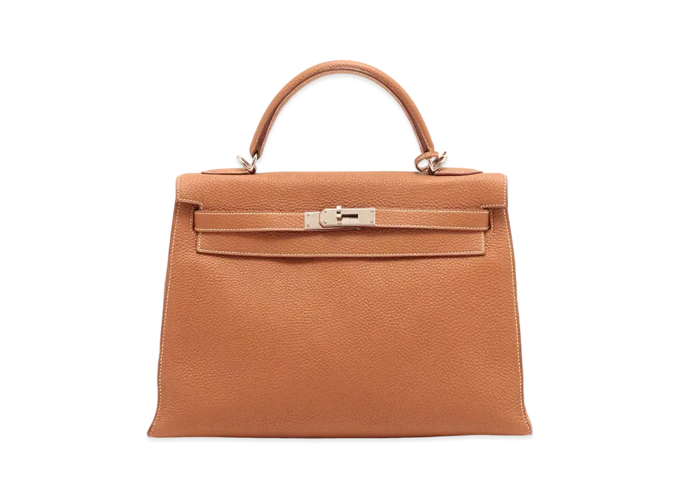 Hermes Kelly Sellier Togo "Gold/Silver"