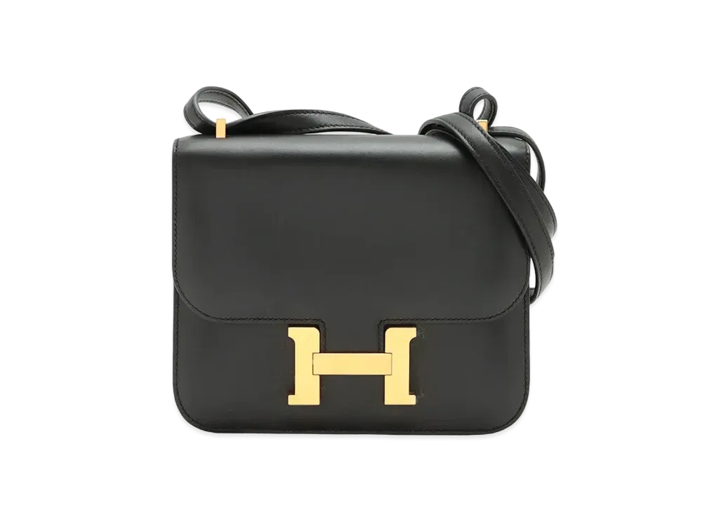 Hermes Constance Swift "Noir/Gold"