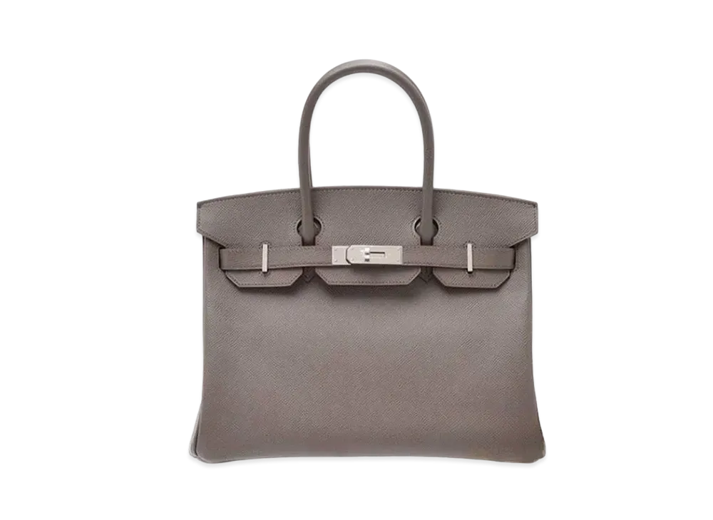Hermes Birkin Veau Epsom "Etain/Silver"