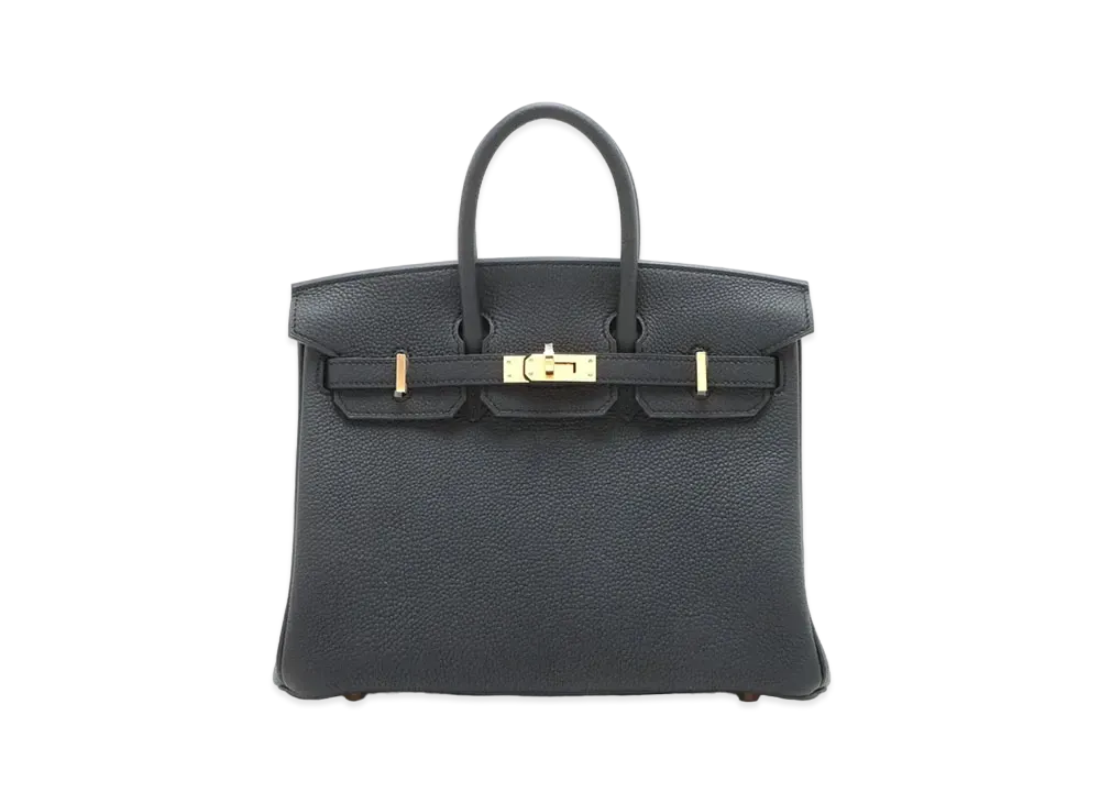 Hermes Birkin Togo "Noir/Gold"