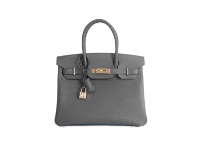 Hermes Birkin Veau Epsom "Etain/Rose Gold"