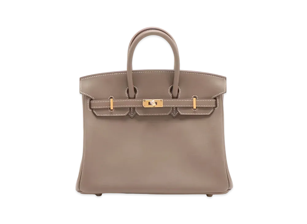 Hermes Birkin Swift "Etoupe/Gold"