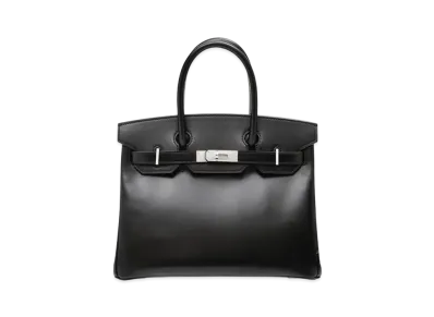 Hermes Birkin Box Calf "Nor/Guilloche