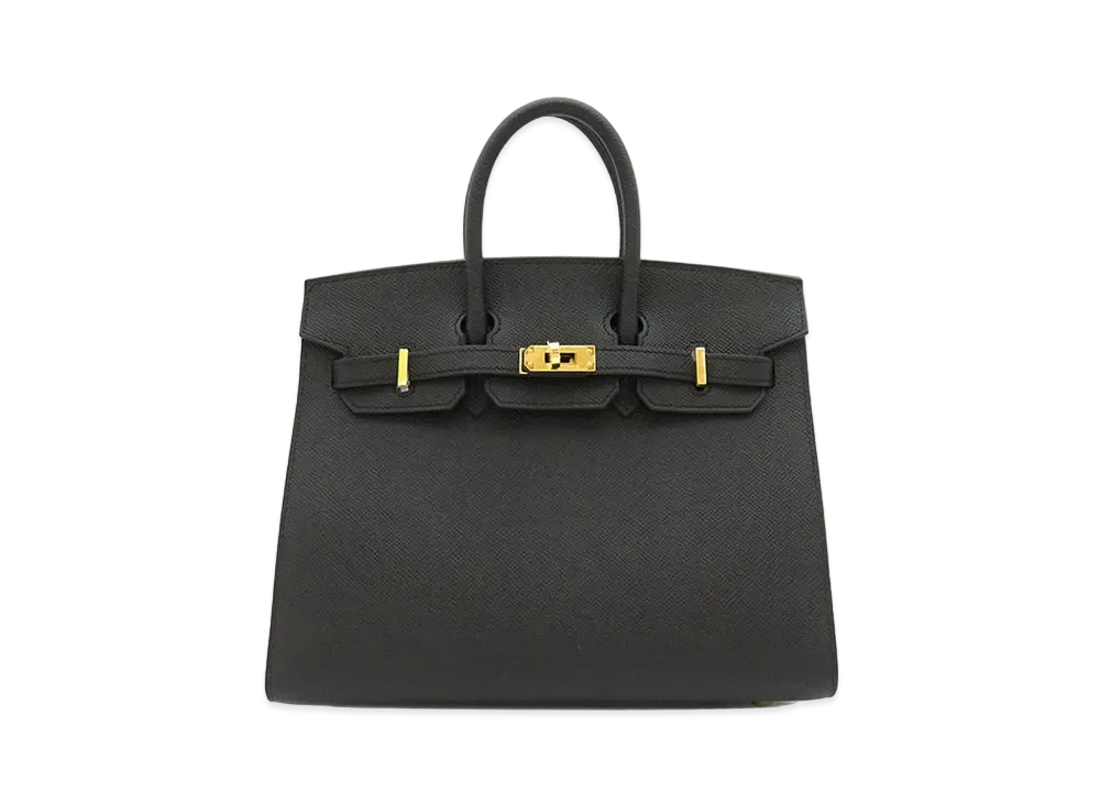 Hermes Birkin Sellier Veau Epsom "Noir/Gold"