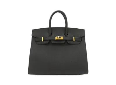 Hermes Birkin Sellier Veau Epsom "Noir/Gold"